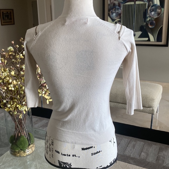 CYNTHIA STEFFE MOCK TURTLENECK PULLOVER SWEATER - Picture 7 of 11